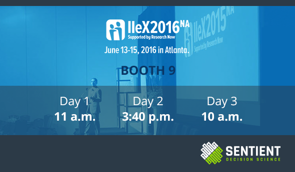 Sentient at IIeX NA