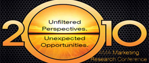 Unfiltered Perspectives, Unexpected Opportunities: The 2010 AMA Marketing Research Conference